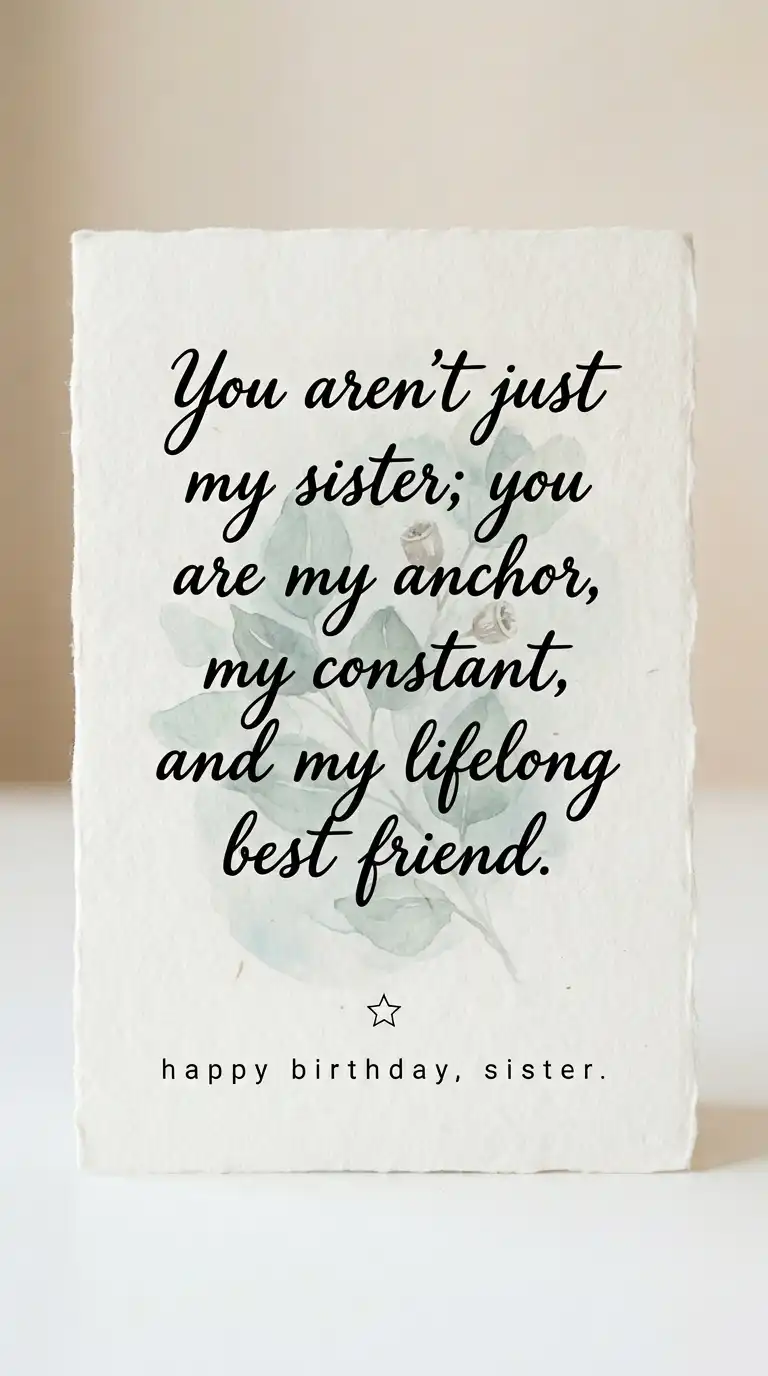 Greeting Sister8