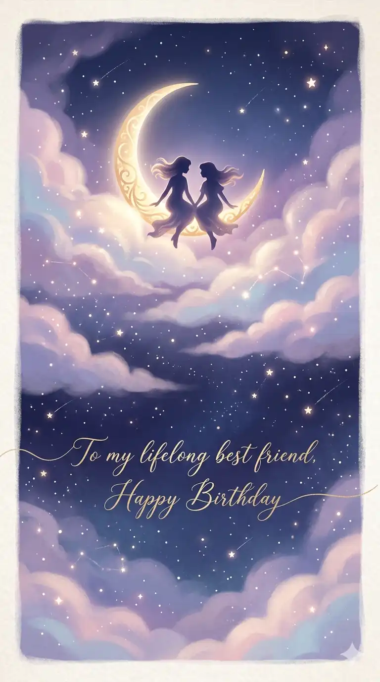 Greeting card for sister
