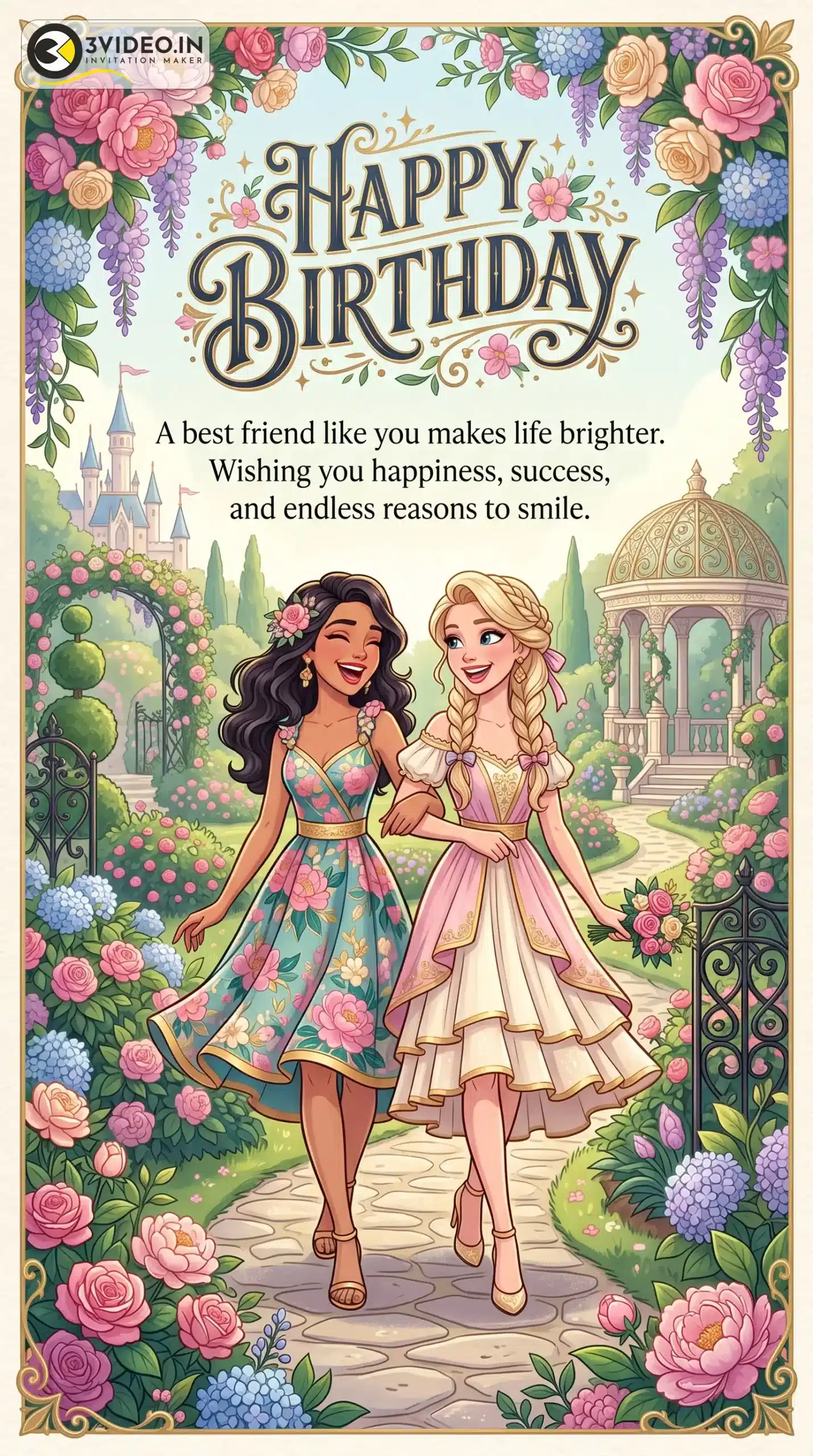 Birthday Wishes for a Female Best Friend 1
