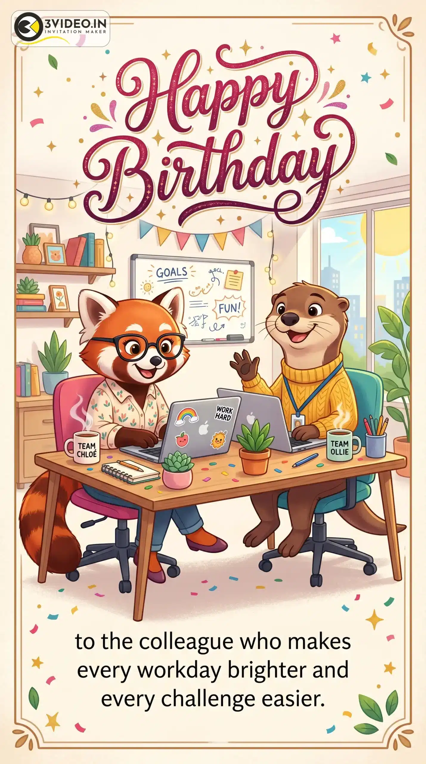 Birthday Wishes for an Office Best Friend 2