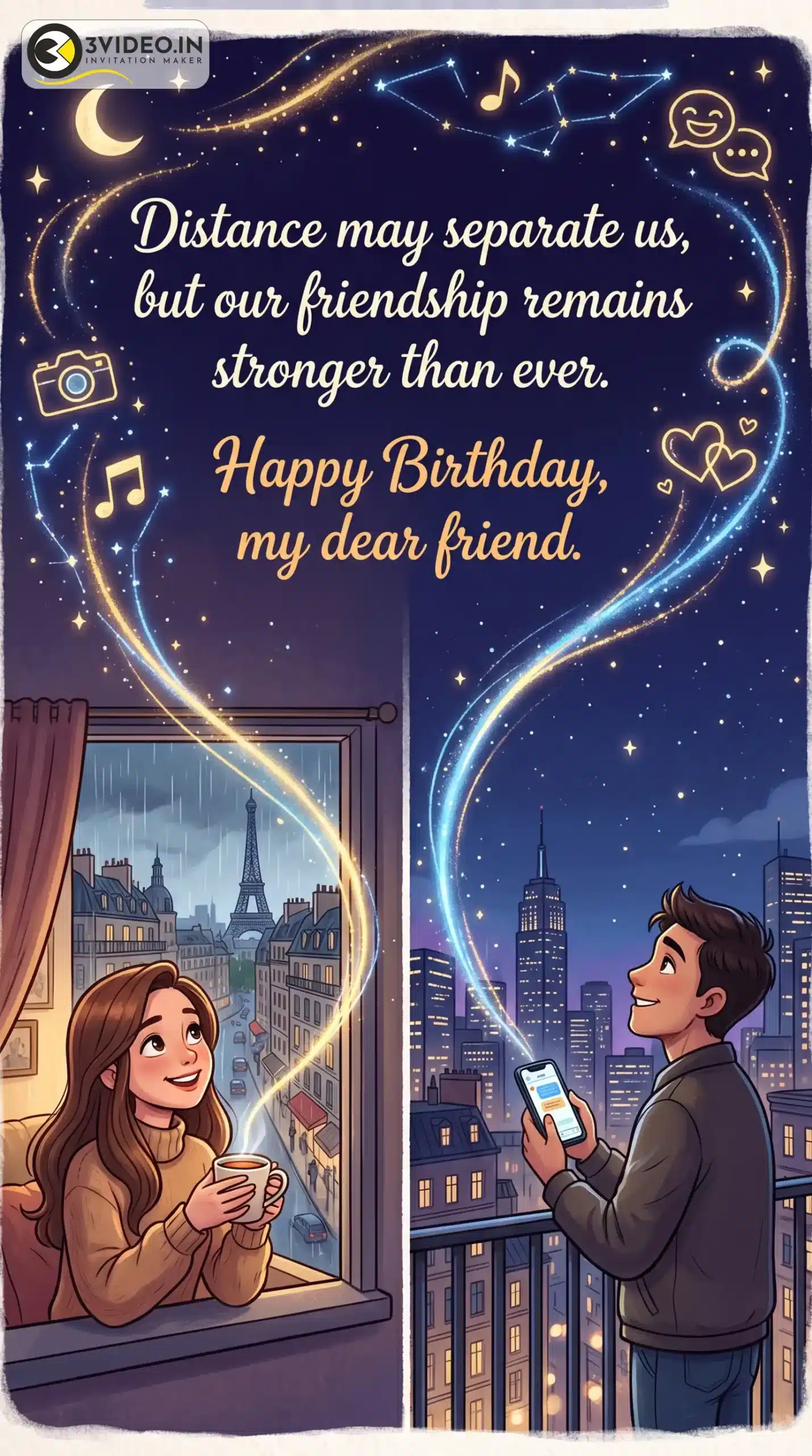 Birthday Wishes for a Long-Distance Best Friend2