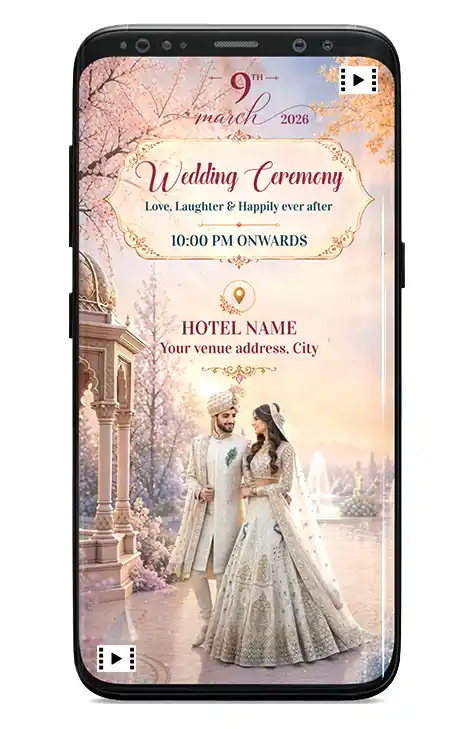 Season of Love Wedding Invitation Video