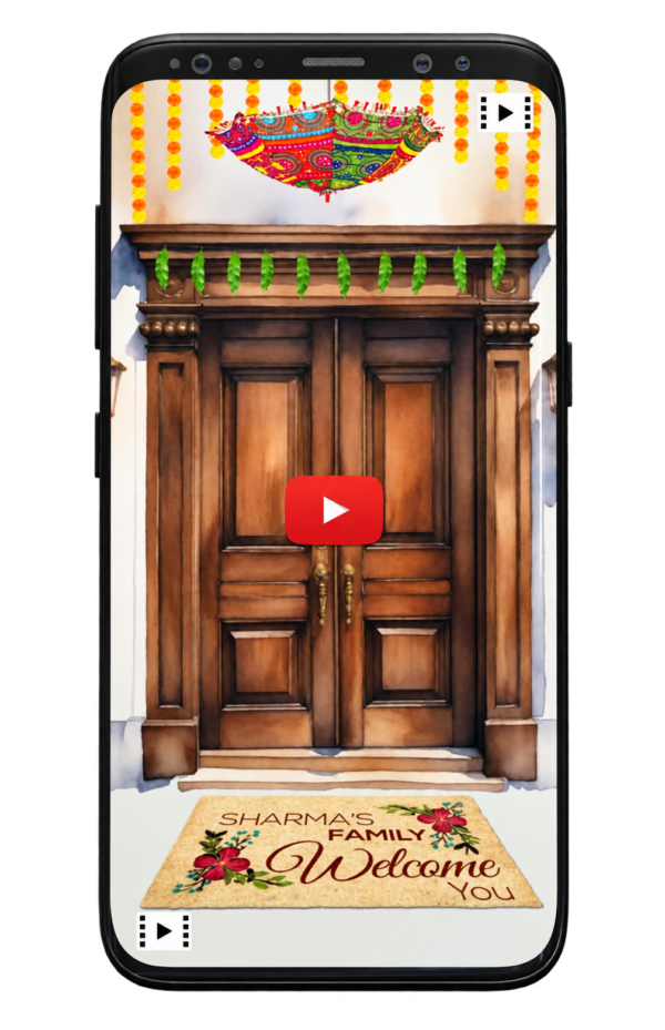 Housewarming invitation video 3V1
